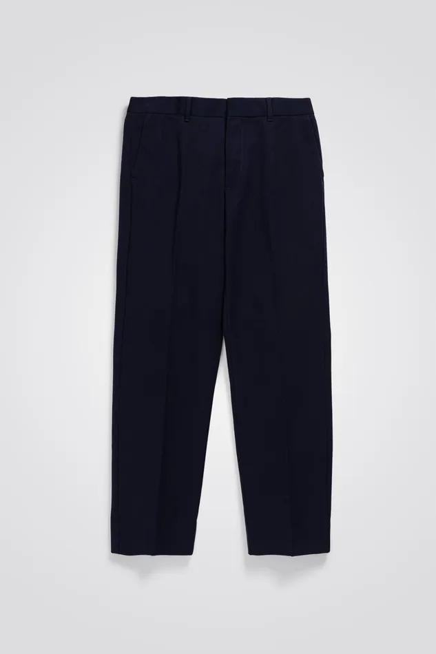 Men Andersen Gabardine Chino Dark Navy Norse Projects Trousers