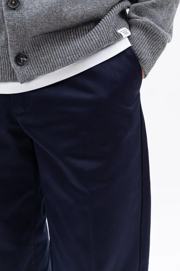 Men Andersen Gabardine Chino Dark Navy Norse Projects Trousers