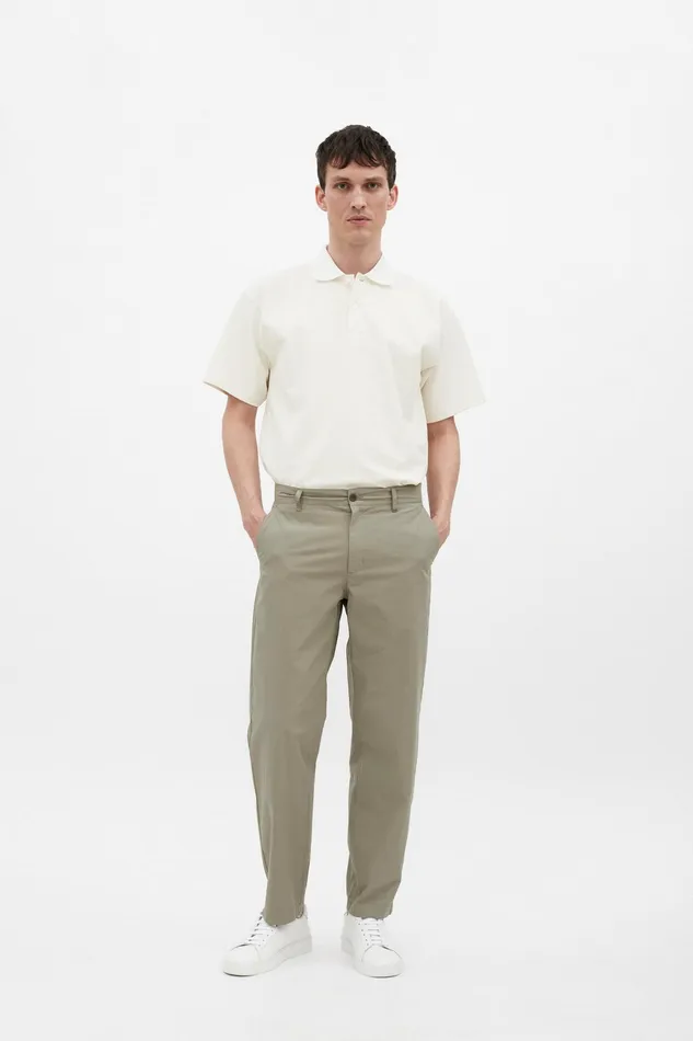 Men Andersen Regular Typewriter Flat Front Trouser Clay Norse Projects Trousers