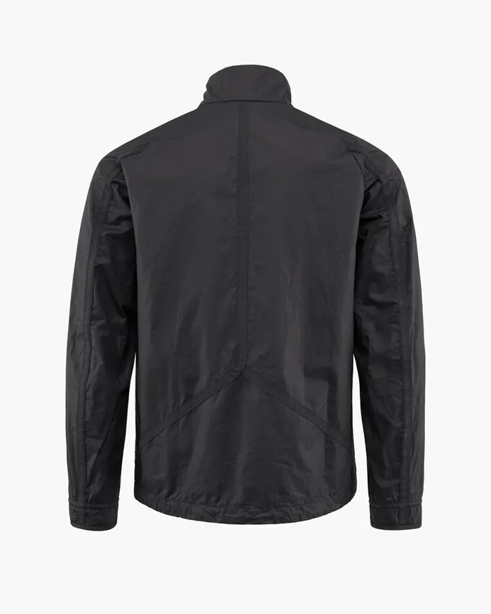 Men Ansur Windproof Jacket Raven Black Klttermusen Wind Resistant Jackets