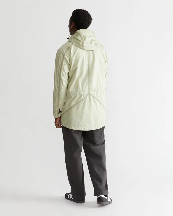 Men Ansur Windproof Parka Swamp Greensilver Green Klttermusen Wind Resistant Jackets