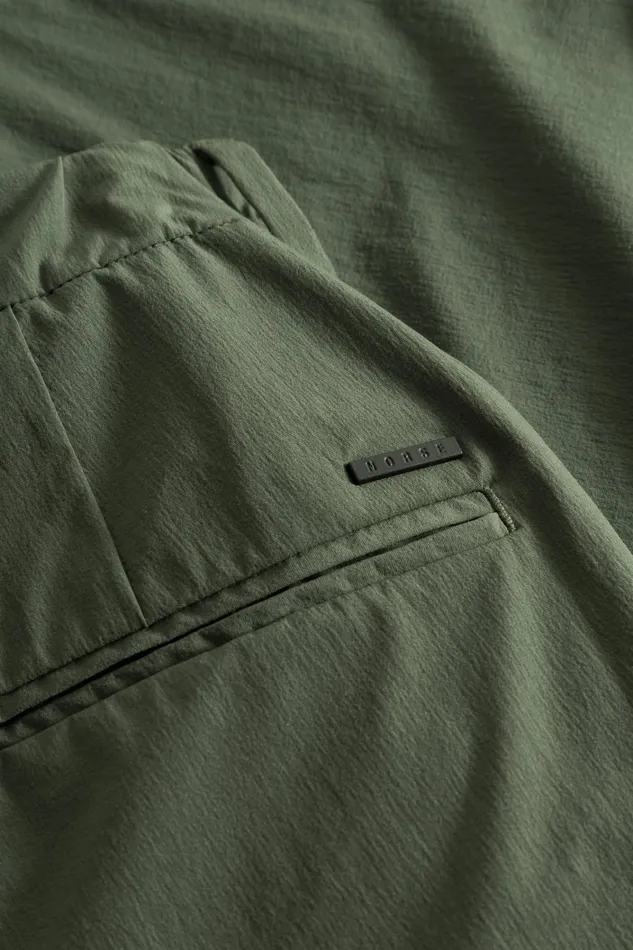 Men Arne Paint N Logo Sweatshirt Spruce Green Norse Projects Sweatshirts