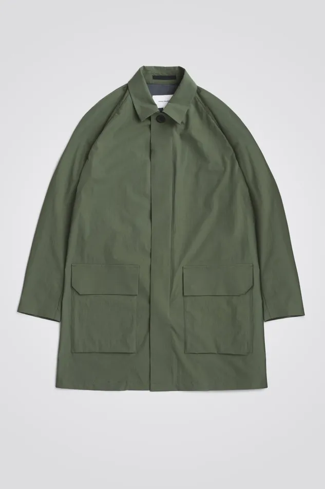Men Arne Paint N Logo Sweatshirt Spruce Green Norse Projects Sweatshirts