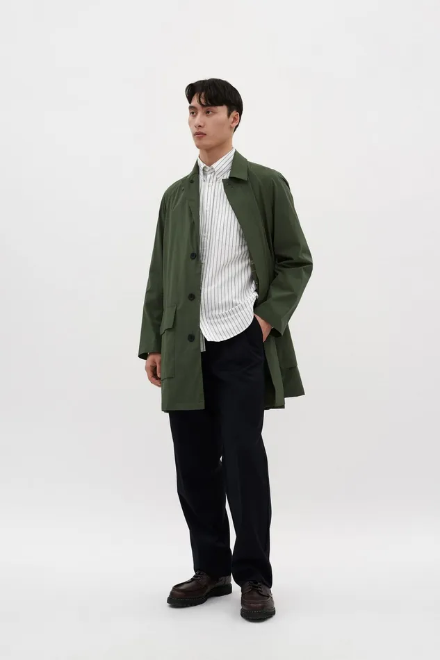 Men Arne Paint N Logo Sweatshirt Spruce Green Norse Projects Sweatshirts