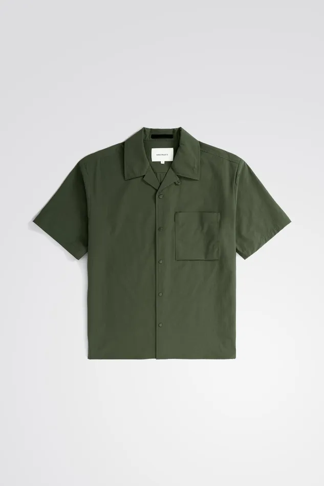 Men Arne Paint N Logo Sweatshirt Spruce Green Norse Projects Sweatshirts