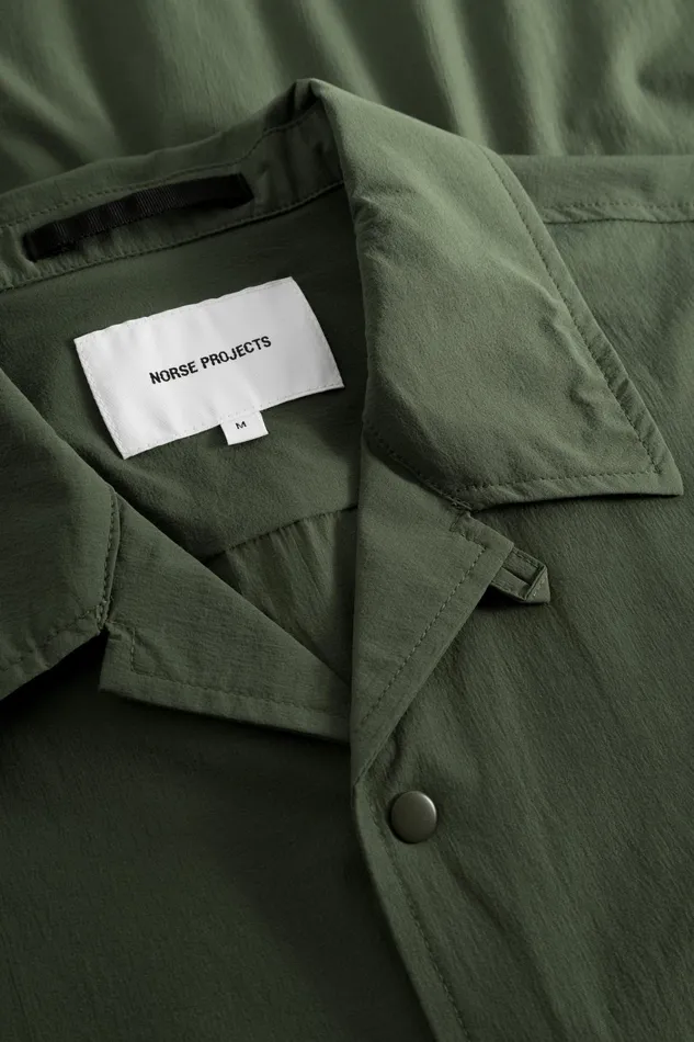 Men Arne Paint N Logo Sweatshirt Spruce Green Norse Projects Sweatshirts