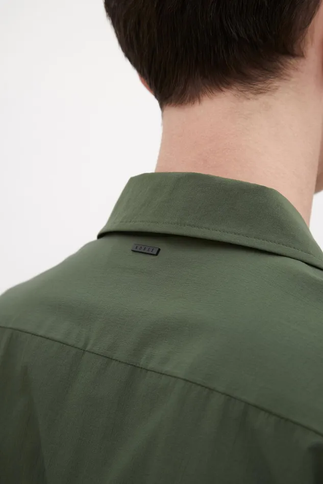 Men Arne Paint N Logo Sweatshirt Spruce Green Norse Projects Sweatshirts