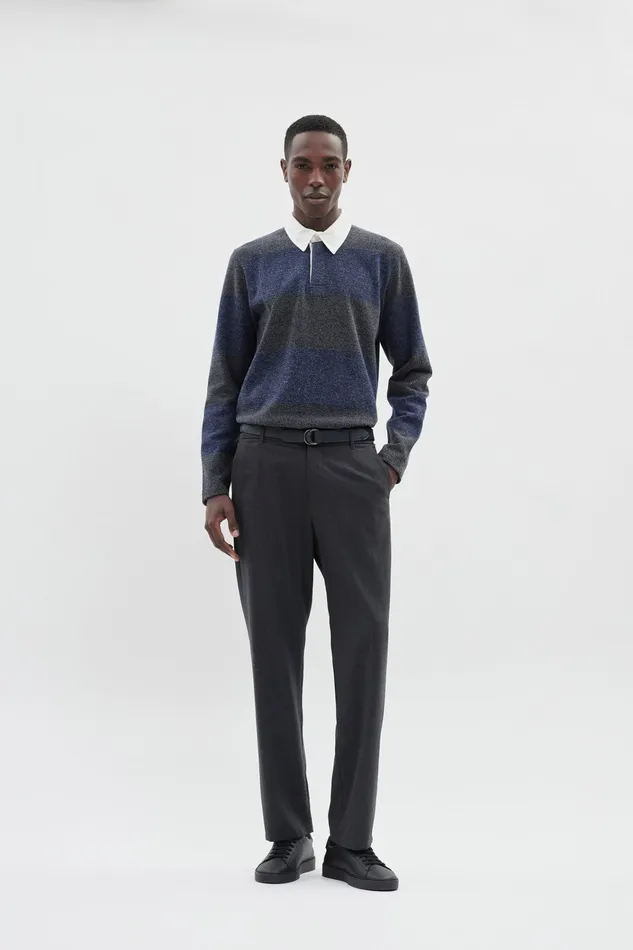 Men Aros Regular Light Stretch Chino Espresso Norse Projects Trousers