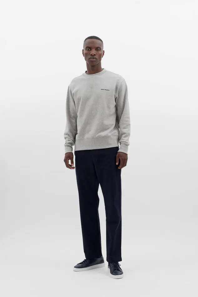 Men Aros Regular Light Stretch Chino Espresso Norse Projects Trousers
