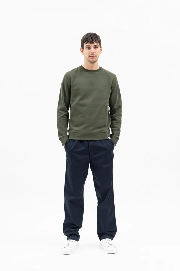 Men Aros Regular Light Stretch Chino Espresso Norse Projects Trousers