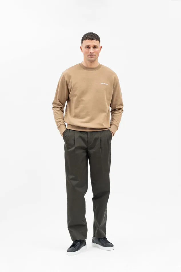 Men Aros Regular Light Stretch Chino Espresso Norse Projects Trousers