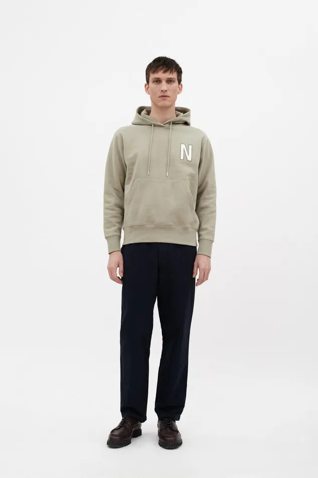 Men Aros Regular Light Stretch Chino Espresso Norse Projects Trousers