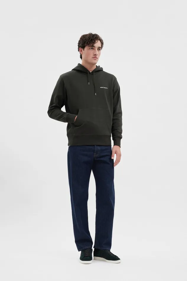 Men Aros Regular Light Stretch Chino Espresso Norse Projects Trousers