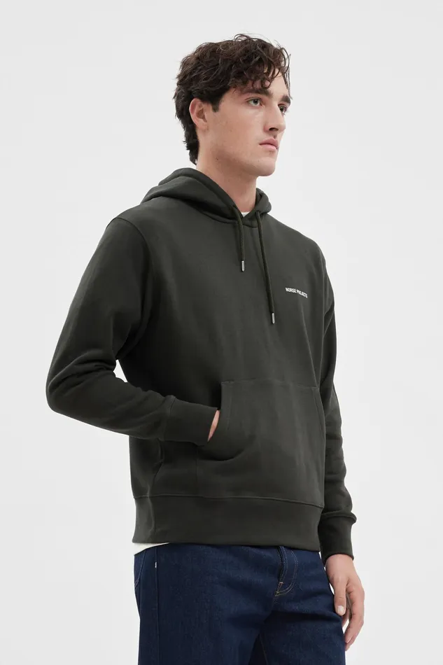 Men Aros Regular Light Stretch Chino Espresso Norse Projects Trousers