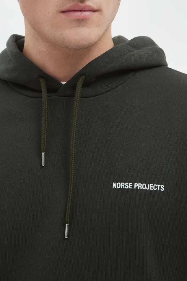 Men Aros Regular Light Stretch Chino Espresso Norse Projects Trousers
