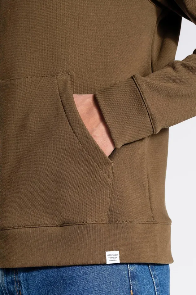 Men Aros Regular Light Stretch Chino Espresso Norse Projects Trousers