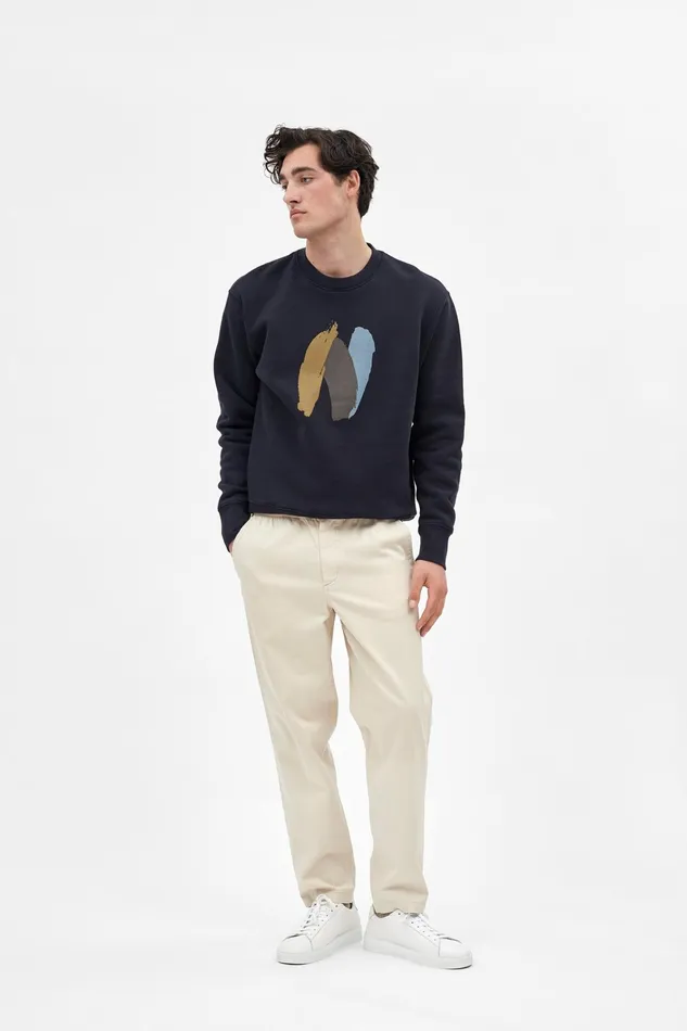 Men Aros Regular Light Stretch Chino Espresso Norse Projects Trousers