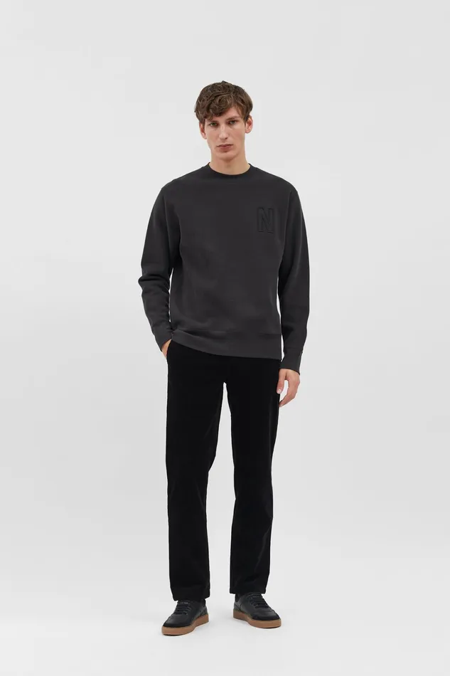 Men Aros Regular Light Stretch Chino Espresso Norse Projects Trousers