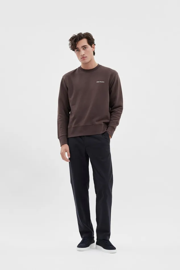 Men Aros Regular Light Stretch Chino Espresso Norse Projects Trousers