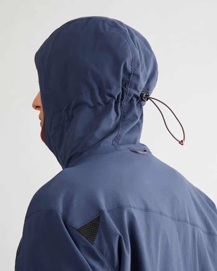Men Bestla Zip Hood Wind Jacket Dusty Green Klttermusen Wind Resistant Jackets