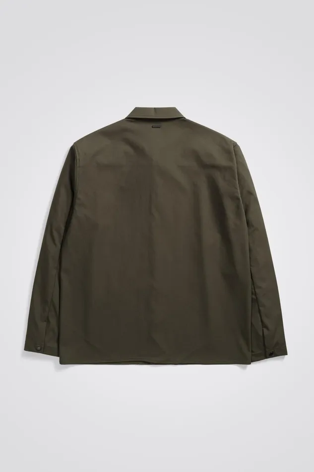 Men Carsten Solotex Twill Shirt LS Beech Green Norse Projects Shirting