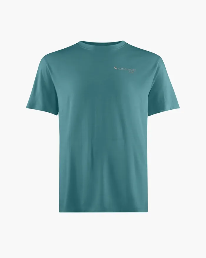 Men Dagr Merino Tee Emerald Green Klttermusen TShirts