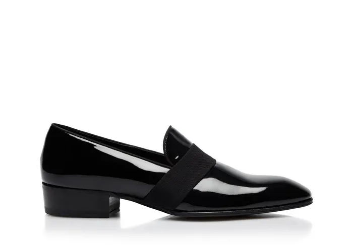 Men Evening Tom Ford Gianni Evening Slip On Black