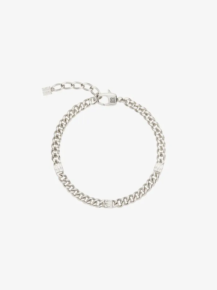 Men Jewelry Givenchy 4G Bracelet In Metal Silvery Men Jewelry Givenchy 4G Bracelet In Metal Silvery