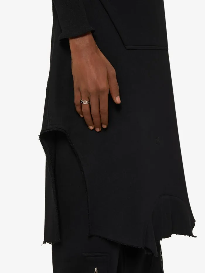 Men Jewelry Givenchy Giv Cut Ring In Metal And Leather Blacksilvery Men Jewelry Givenchy Giv Cut Ring In Metal And Leather Blacksilvery