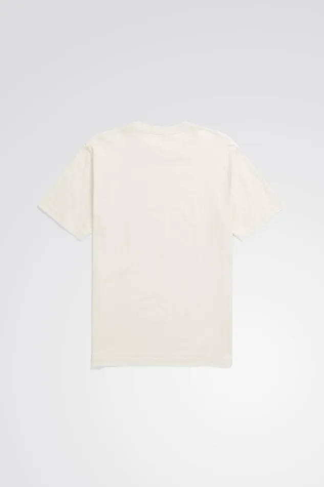 Men Johannes Organic Kanonbadsvej Print Tshirt Enamel White Norse Projects TShirts