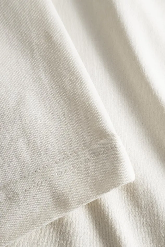 Men Johannes Organic Kanonbadsvej Print Tshirt Enamel White Norse Projects TShirts