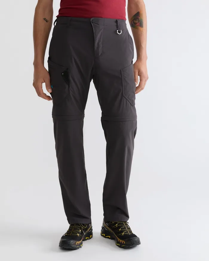 Men Jorid Zip Off Pants Raven Klttermusen Pants