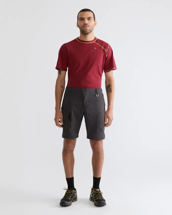 Men Jorid Zip Off Pants Raven Klttermusen Pants