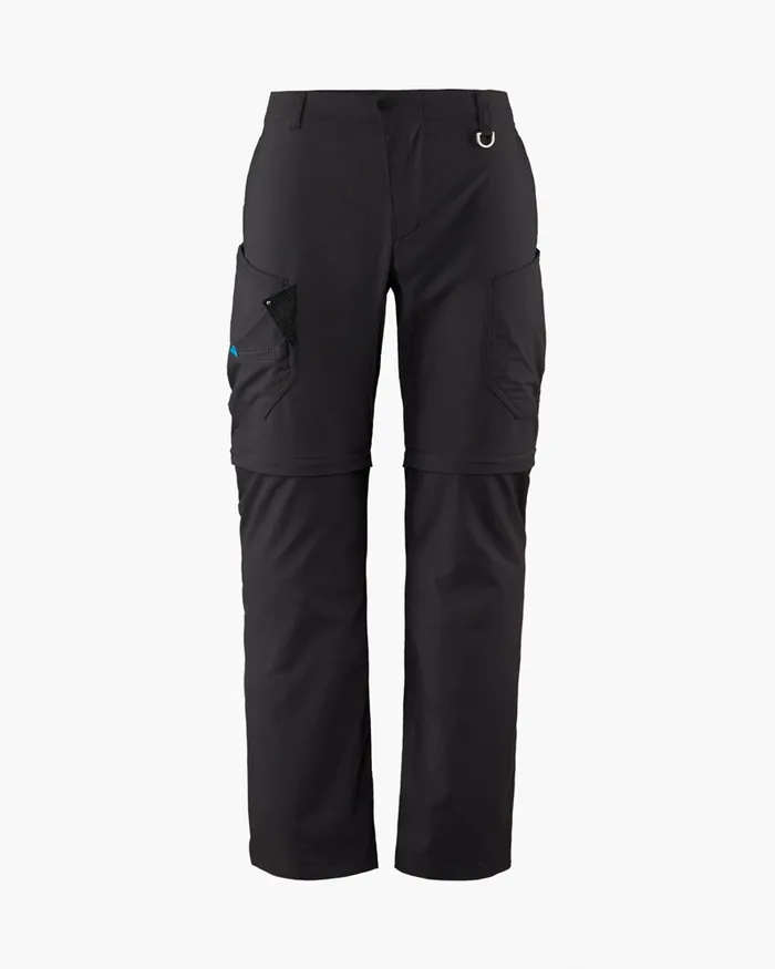 Men Jorid Zip Off Pants Raven Klttermusen Pants