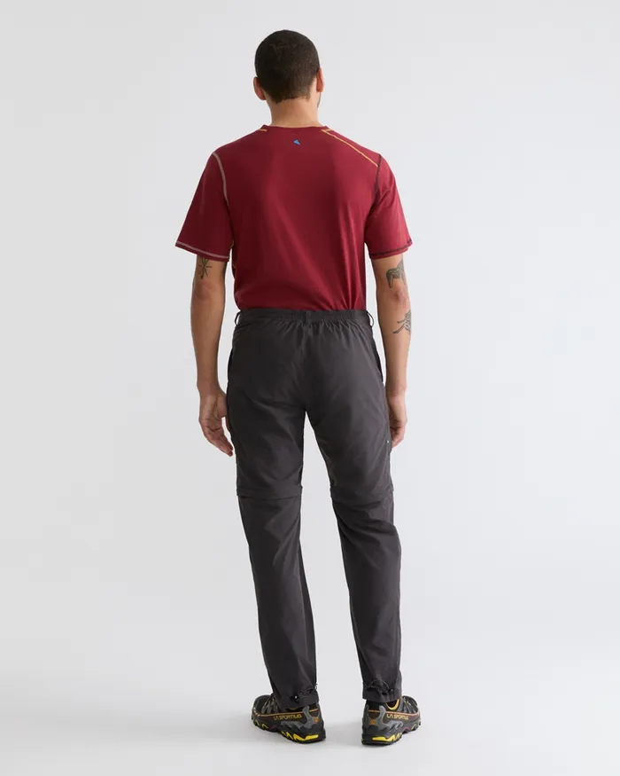 Men Jorid Zip Off Pants Raven Klttermusen Pants