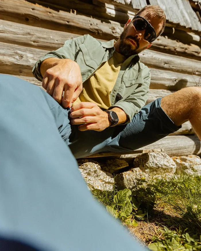 Men Jorid Zip Off Pants Raven Klttermusen Pants