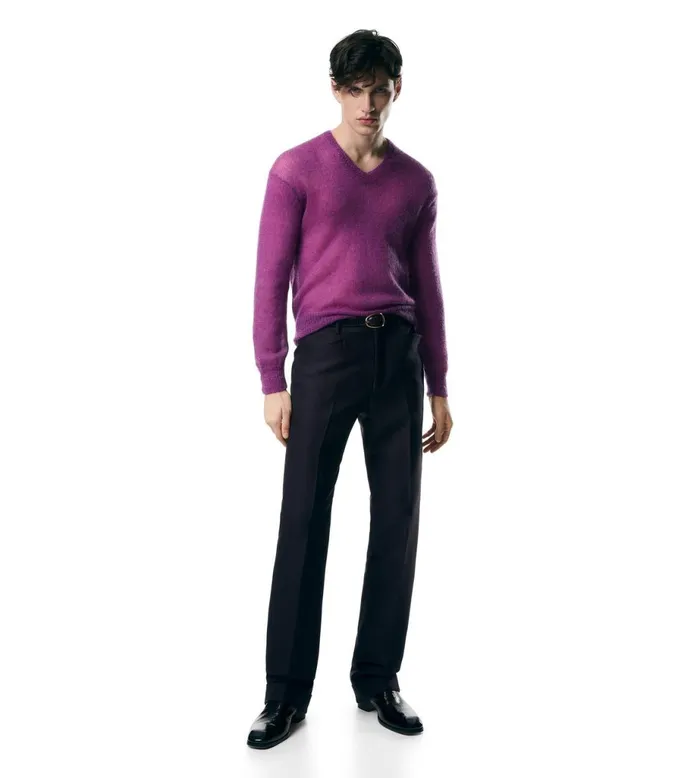 Men Knitwear Tom Ford Mohair Blend VNeck Sweater Men Knitwear Tom Ford Mohair Blend VNeck Sweater