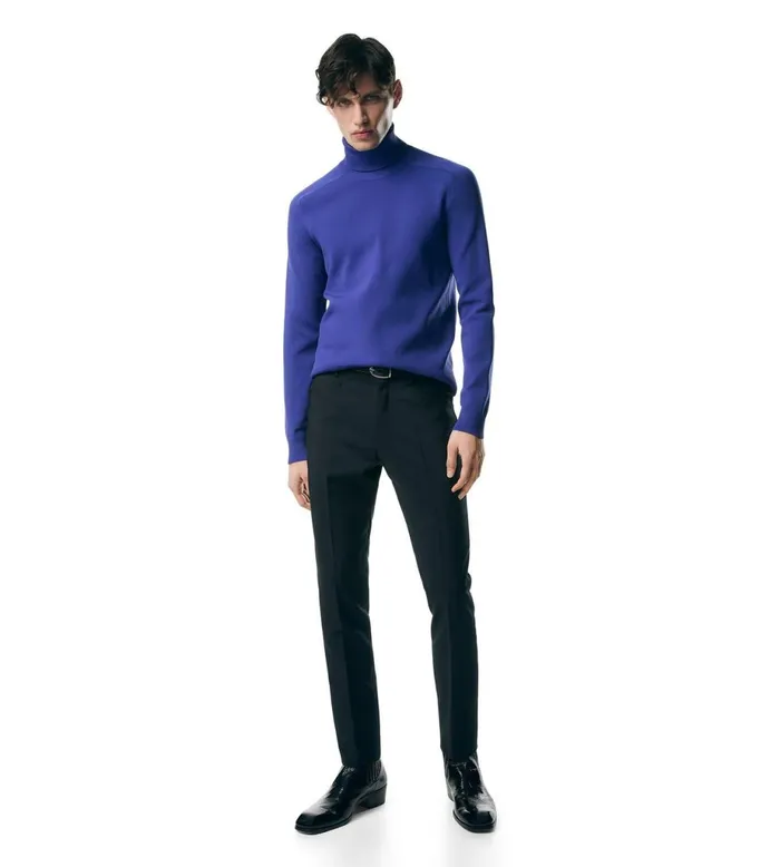 Men Knitwear Tom Ford Silk Double Face Roll Neck Men Knitwear Tom Ford Silk Double Face Roll Neck