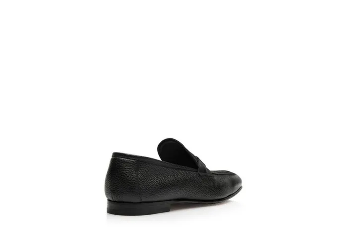Men Loafers Tom Ford Grain Leather Sean Twisted Band Loafer Men Loafers Tom Ford Grain Leather Sean Twisted Band Loafer