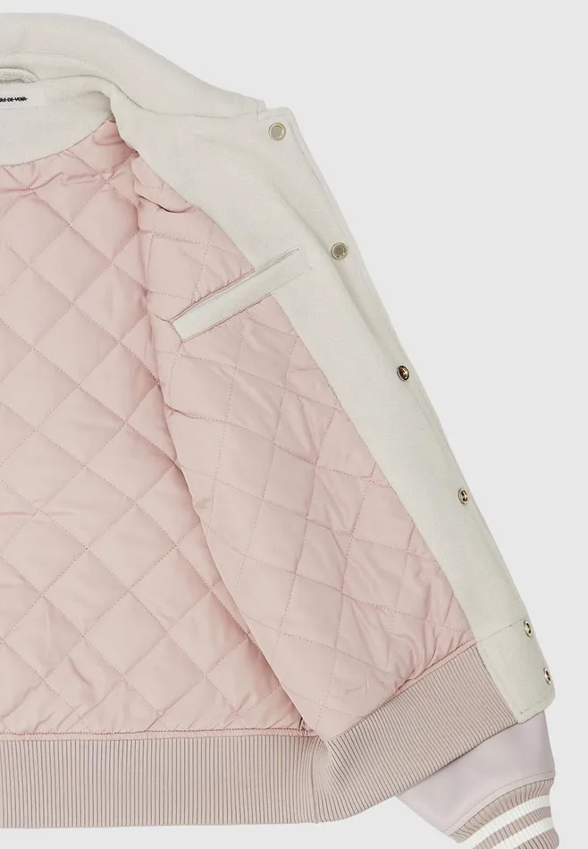 Men Manire De Voir Astro Varsity Jacket Multi