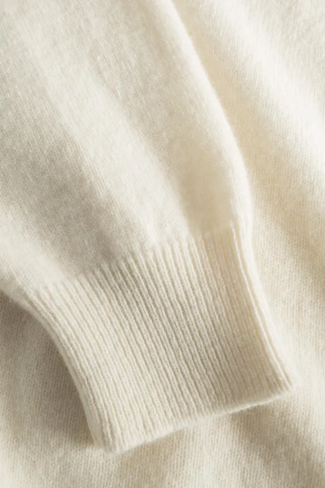 Men Marco Merino Lambswool Polo Ecru Norse Projects Knitwear