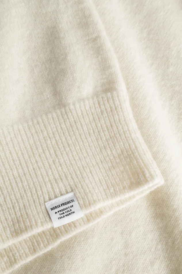 Men Marco Merino Lambswool Polo Ecru Norse Projects Knitwear
