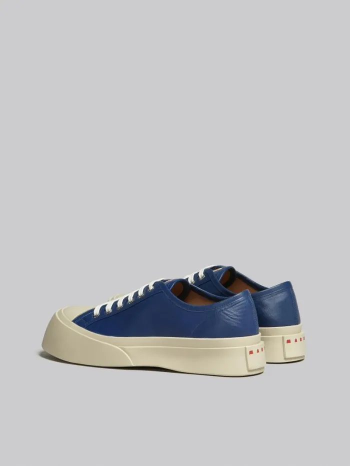 Men Marni Pablo Sneakers Blue Nappa Leather Pablo Sneaker