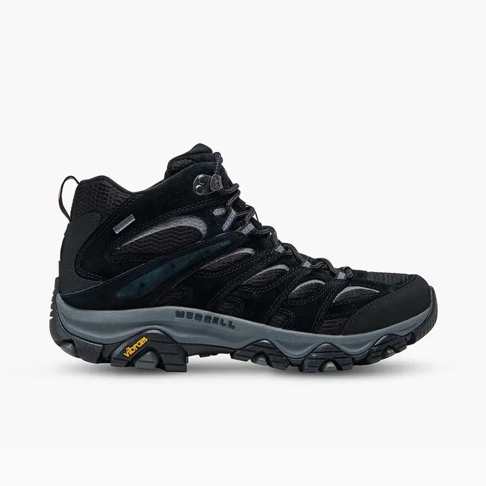 Men Merrell Boots Moab 3 Mid GORETEX Blackgrey