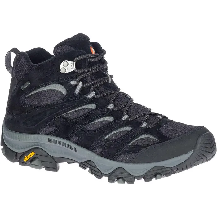 Men Merrell Boots Moab 3 Mid GORETEX Blackgrey