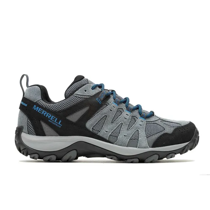 Men Merrell Shoes Accentor 3 Waterproof Rockblue