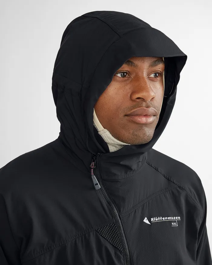 Men Nal Hooded Windbreaker Jacket Chaya Sand Klttermusen Wind Resistant Jackets
