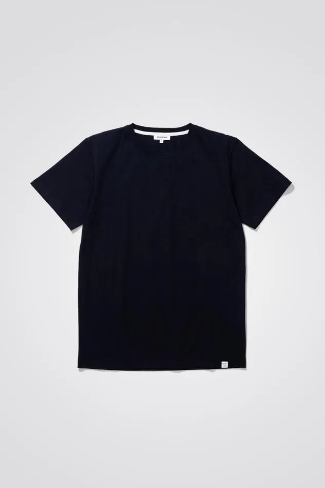 Men Niels Standard Tshirt Dark Navy Norse Projects TShirts