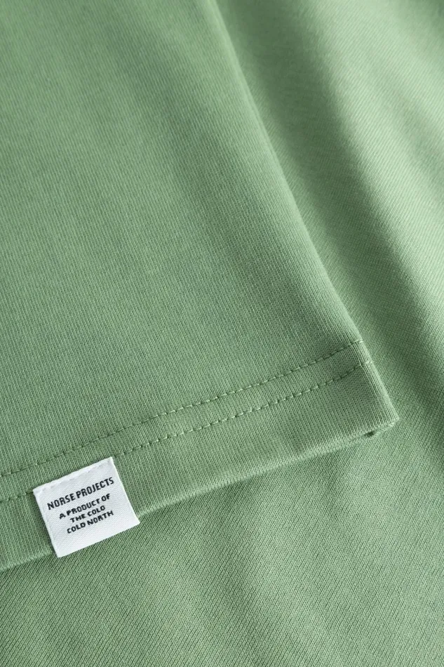 Men Niels Standard Tshirt Linden Green Norse Projects TShirts