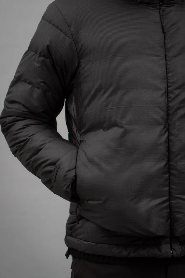 Men Pasmo Rip Down Jacket Black Norse Projects Outerwear
